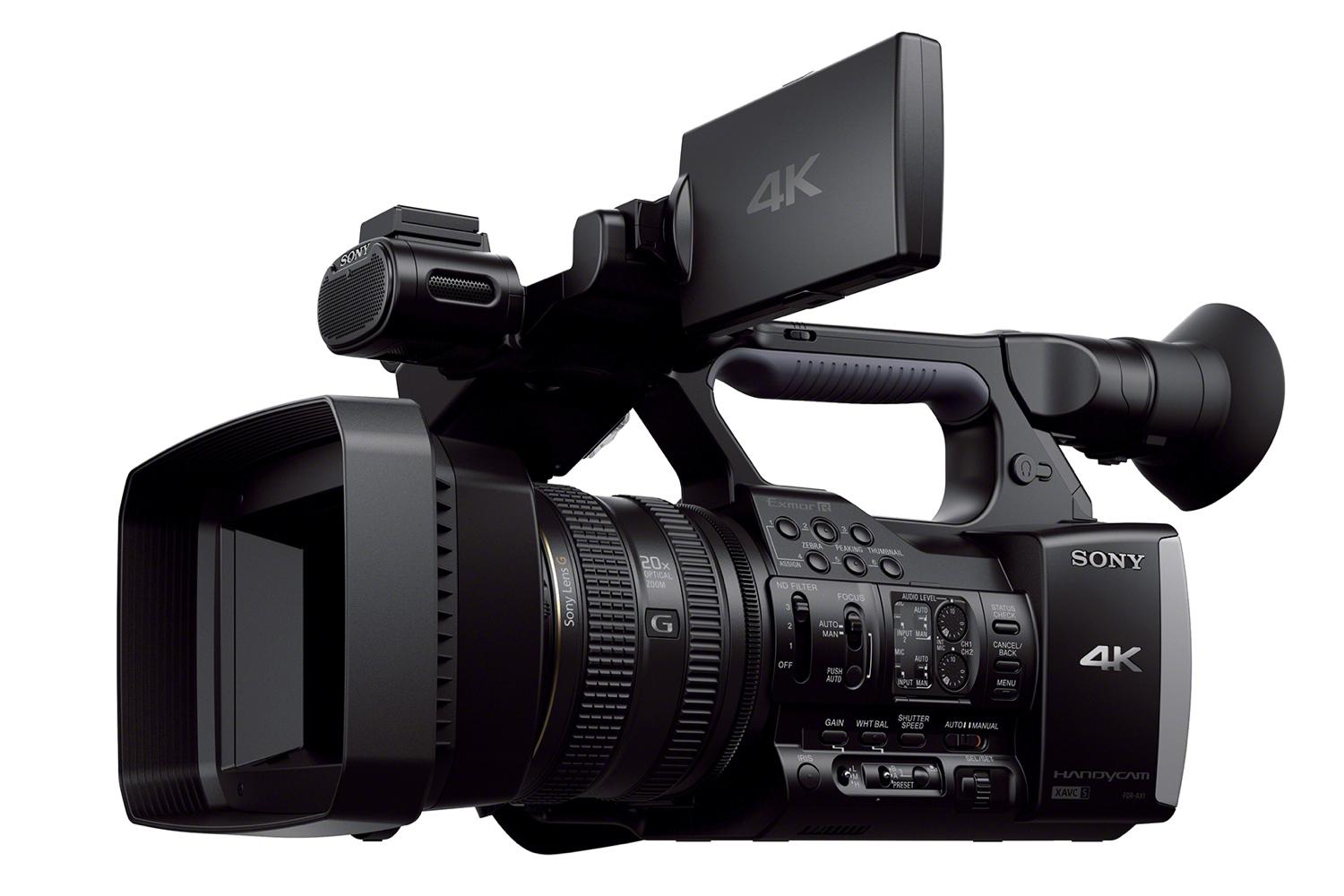 カメラ ビデオカメラ 4K 60Pの動画が撮れるビデオカメラ、SONY FDR-AX1 | j-sky